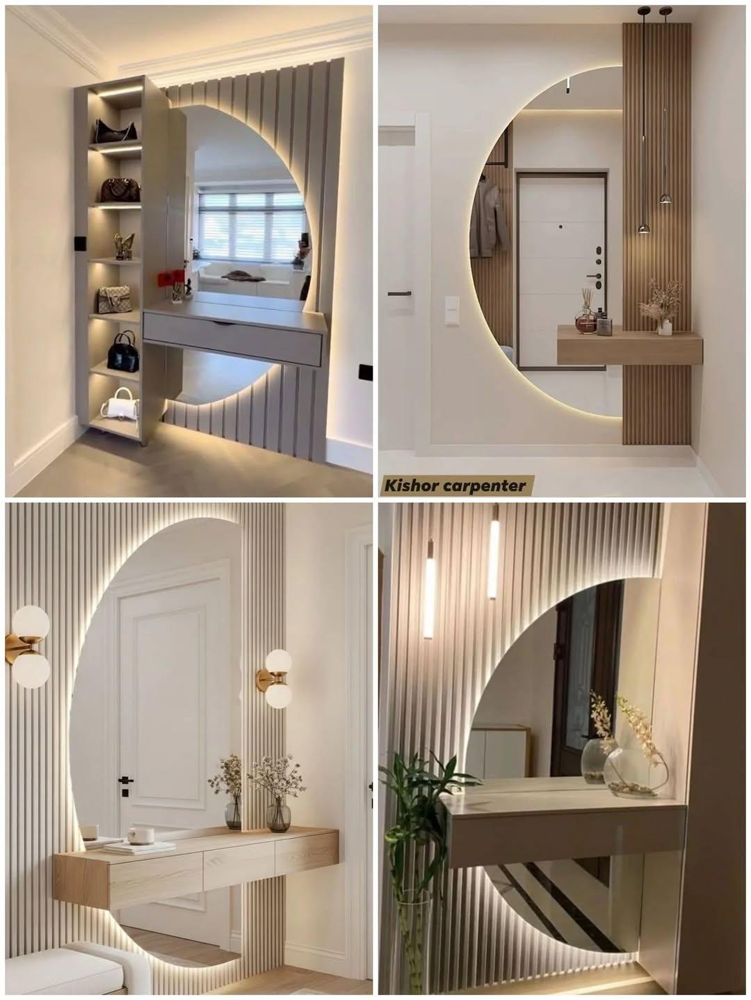 Illuminated Led Light Dressing Closet